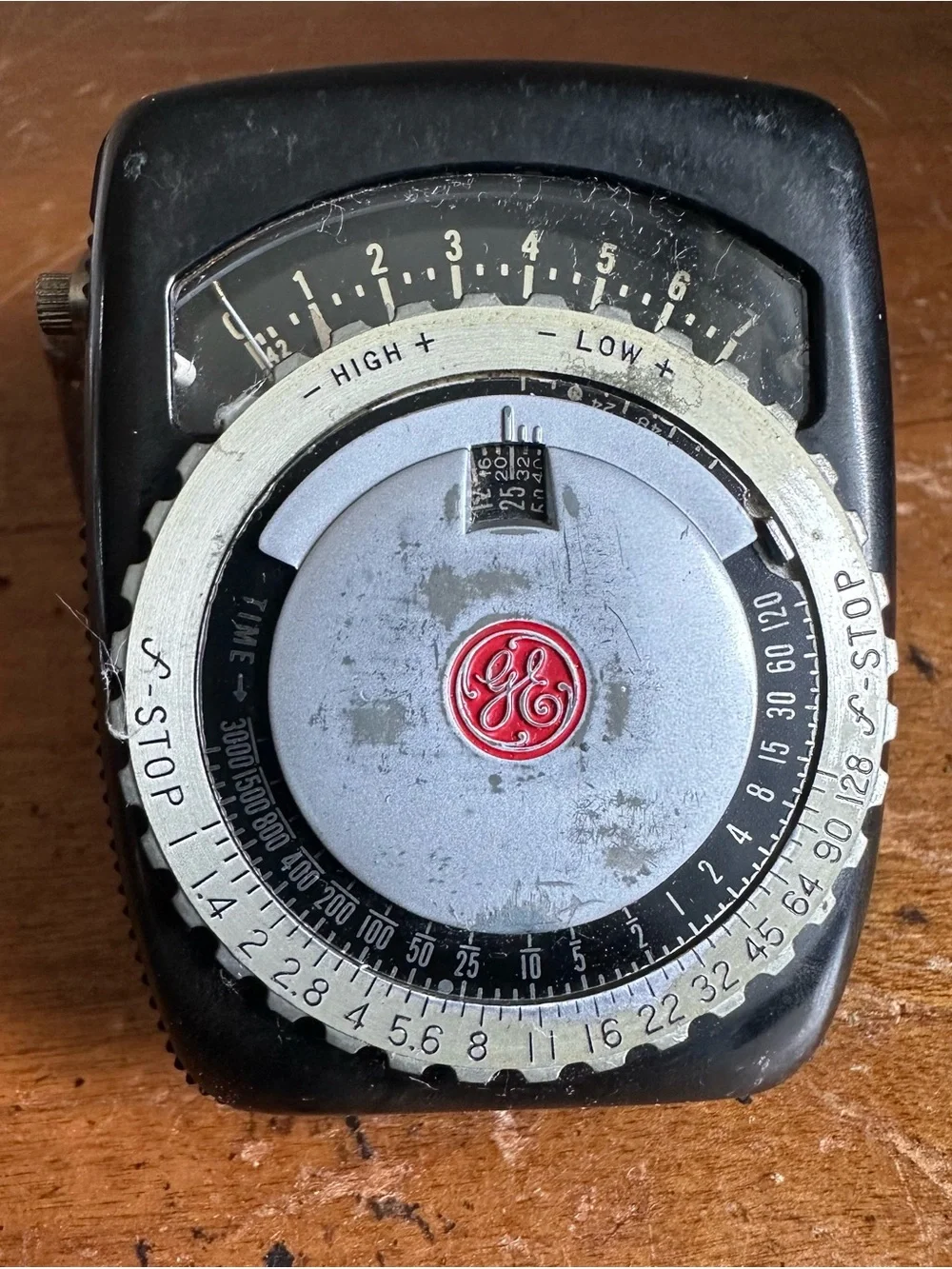 General Electric Type PR-1 Exposure Meter for Film or Plates in Case USA Made